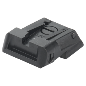 LPA Pro Adj. Rear Sight (Black) Colt XSE/STI Tactical/Novak Cut Compatible