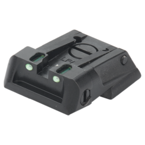 LPA Pro Adj. Rear Sight (Fibre Optic) Colt XSE/STI Tactical/Novak Cut Compatible