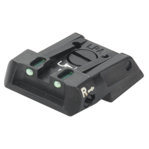 LPA Pro Adj. Rear Sight (Fibre Optic) Tanfoglio Force