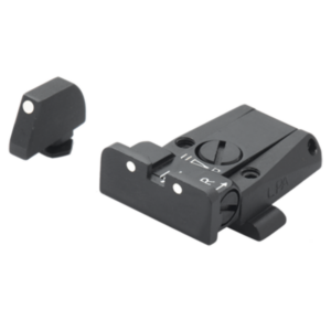 LPA Adj. Sight Set (Dot) Glock 17 to 48 (X included)