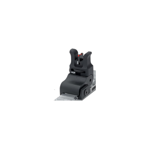 LPA Adj. Front Sight Picatinny/Weaver Red Fibre Optic OR Fully Black