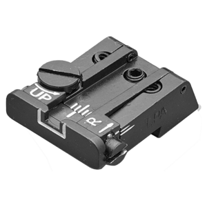 LPA Adj. Rear Sight (White outline) CZ P07 Kadet