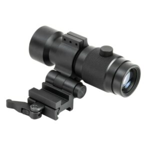 NC Star 3x Magnifier with Flip-To-Side QR Mount